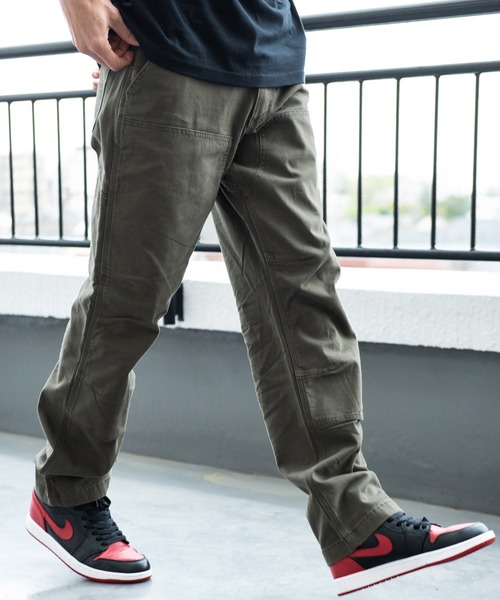 Carhartt（カーハート）の「Carhartt リグビーダブルフロントパンツ（デニムパンツ・メンズ・ベージュ/その他1・32inch/30inch）」の2枚目の写真