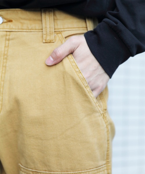 Carhartt（カーハート）の「Carhartt リグビーダブルフロントパンツ（デニムパンツ・メンズ・ベージュ/その他1・32inch/30inch）」の4枚目の写真