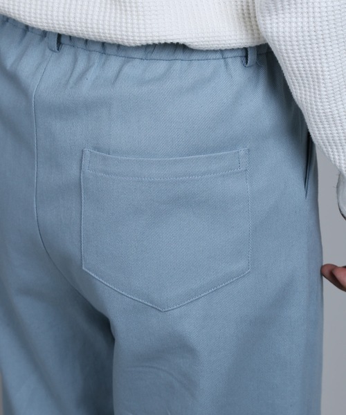 Lulu ＆ Arnie（るるあんどあーにー）の「オーバーサイズ 1タック ツイルパンツ（その他パンツ・メンズ・ブラック/グレー/オフホワイト/ブルーグレー/ブラック×ホワイト・MEDIUM/LARGE）」の17枚目の写真