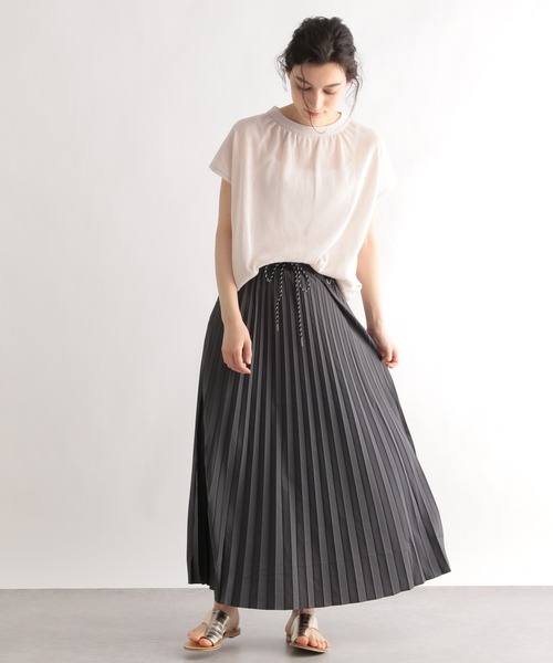 LE FOYER(ルフォワイエ)の「PATIO後ろリボンノースリーブプルオーバー(ニット/セーター・レディース・オフホワイト/ピンク/イエロー・38)」の9枚目の写真