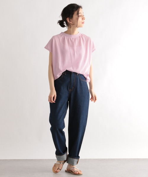 LE FOYER(ルフォワイエ)の「PATIO後ろリボンノースリーブプルオーバー(ニット/セーター・レディース・オフホワイト/ピンク/イエロー・38)」の17枚目の写真