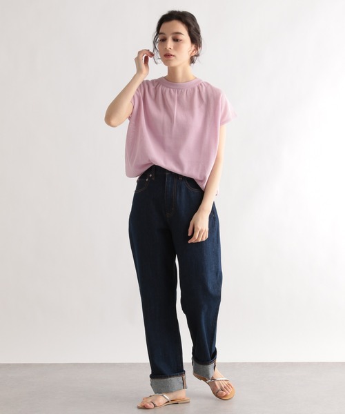 LE FOYER(ルフォワイエ)の「PATIO後ろリボンノースリーブプルオーバー(ニット/セーター・レディース・オフホワイト/ピンク/イエロー・38)」の18枚目の写真