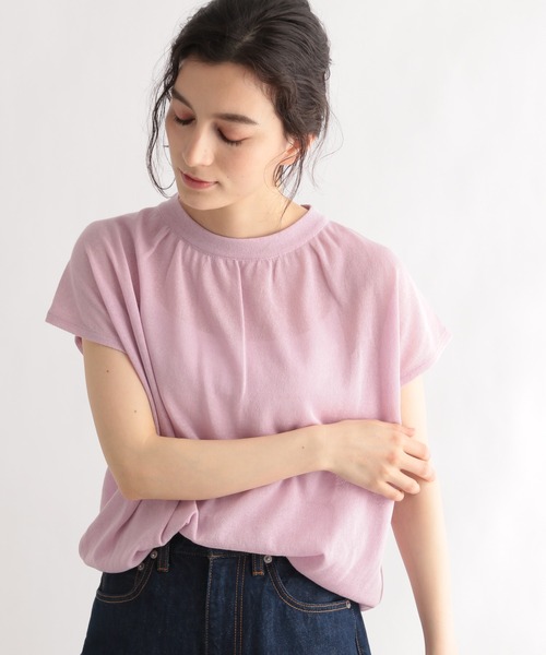 LE FOYER(ルフォワイエ)の「PATIO後ろリボンノースリーブプルオーバー(ニット/セーター・レディース・オフホワイト/ピンク/イエロー・38)」の22枚目の写真