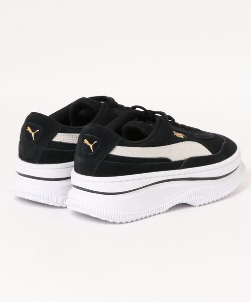 PUMA(プーマ)の「【PUMA/プーマ】デバ スウェード(372423)(スニーカー・レディース・ブラック/オフホワイト・23.5/24.5)」の3枚目の写真