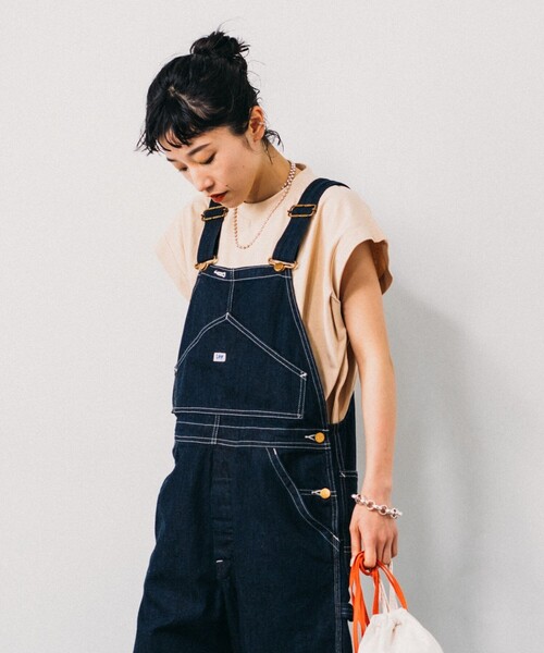 FREAK'S STORE（フリークスストア）の「▽mact × FREAK'S STORE/マクト 別注フレンチスリーブトップス（Tシャツ/カットソー・レディース・ベージュ/ホワイト/ブラック・ﾌﾘ-）」の6枚目の写真