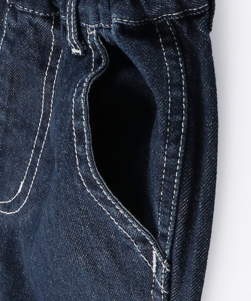 NAUTICA（ノーティカ）の「【NAUTICA/ノーティカ】ペインターデニムショートパンツ（デニムパンツ・キッズ・ネイビー/ブルー・100cm/140cm/110cm/120cm/150cm/130cm）」の5枚目の写真