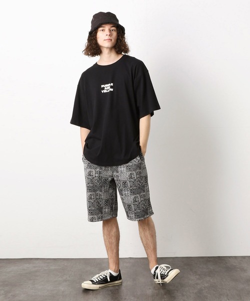 Purple&Yellow（パープルアンドイエロー）の「総柄　ショートパンツ（その他パンツ・メンズ・ブラック/ブラウン・SMALL/MEDIUM/LARGE/X-LARGE）」の9枚目の写真