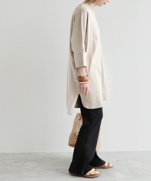 reca（レカ）の「リラックスフレアパンツ（その他パンツ・レディース・ベージュ系その他/ブルー系その他/ブラック・FREE）」の11枚目の写真