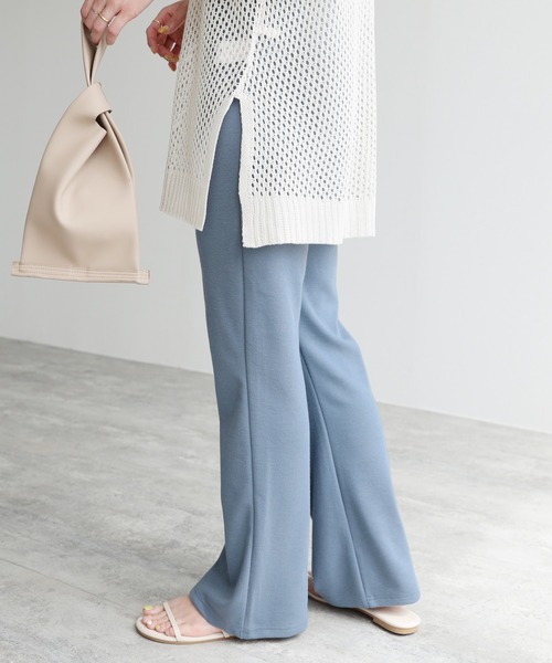 reca（レカ）の「リラックスフレアパンツ（その他パンツ・レディース・ベージュ系その他/ブルー系その他/ブラック・FREE）」の18枚目の写真