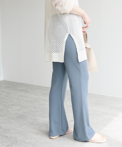 reca（レカ）の「リラックスフレアパンツ（その他パンツ・レディース・ベージュ系その他/ブルー系その他/ブラック・FREE）」の19枚目の写真