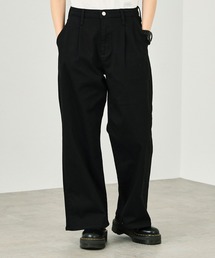 EDWIN | 【ZOZO限定商品】 タック入り　ワイドパンツ　（セットアップ対応）(デニムパンツ)