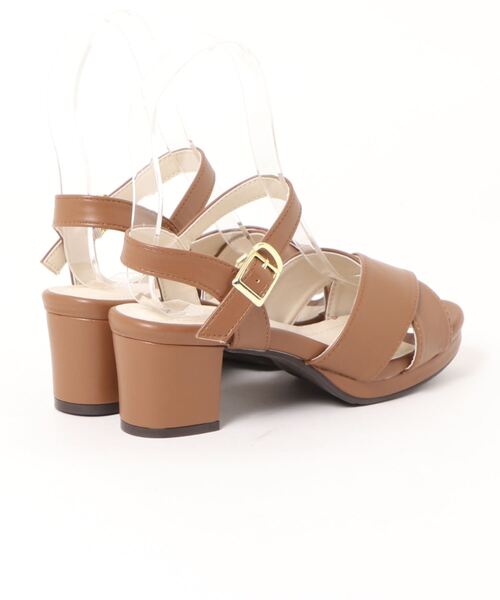 sango（sango）の「クロスストラップサンダル（サンダル・レディース・ブラック/ブルー/ブラウン/ベージュ・LL/3L/SS/S/M/L）」の5枚目の写真