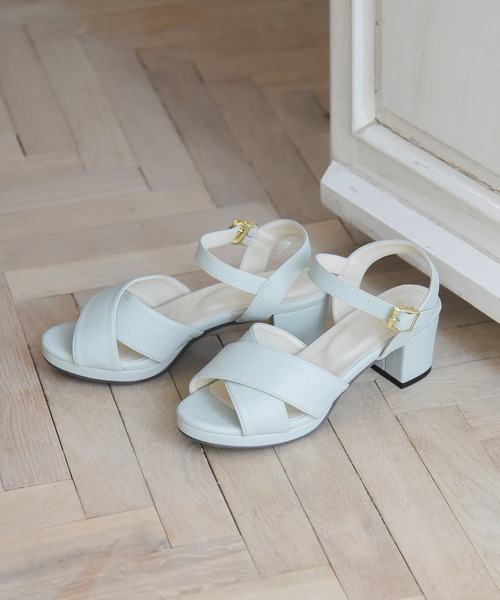 sango（sango）の「クロスストラップサンダル（サンダル・レディース・ブラック/ブルー/ブラウン/ベージュ・LL/3L/SS/S/M/L）」の13枚目の写真