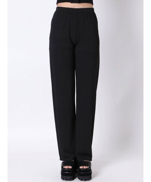 EMODA（エモダ）の「ルーズストレートパンツ（その他パンツ・レディース・アイボリー/ブラック/マスタード・FREE）」の9枚目の写真