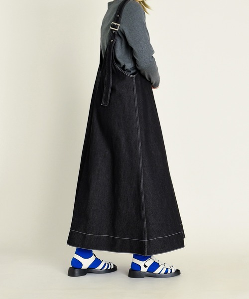 SVEC（シュベック）の「チャンキーソール スクエアトゥ グルカサンダル（サンダル・レディース・ホワイト/ブラック・39/35/36/37/38）」の20枚目の写真