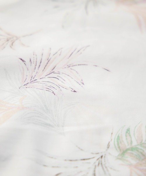 BARCEDOS（バルセドス）の「レーヨン プリント オープンカラー ビッグアロハシャツ（シャツ/ブラウス・メンズ・ホワイト/ネイビー/イエロー/ブルー・LL/M/L）」の15枚目の写真