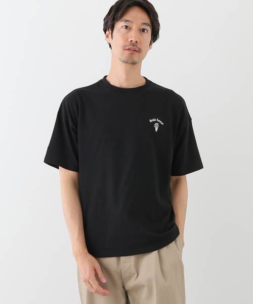 B.C STOCK（ベーセーストック）の「[WC]Drawing softcream  Tシャツ（Tシャツ/カットソー・メンズ・ホワイト/ブラック・MEDIUM/LARGE）」の20枚目の写真