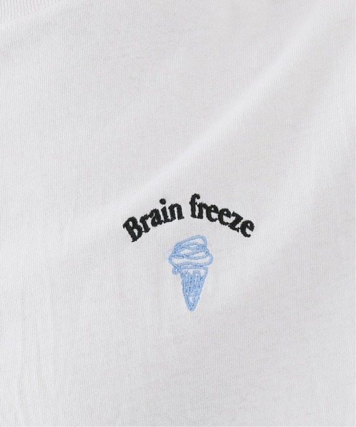 B.C STOCK（ベーセーストック）の「[WC]Drawing softcream  Tシャツ（Tシャツ/カットソー・メンズ・ホワイト/ブラック・MEDIUM/LARGE）」の13枚目の写真