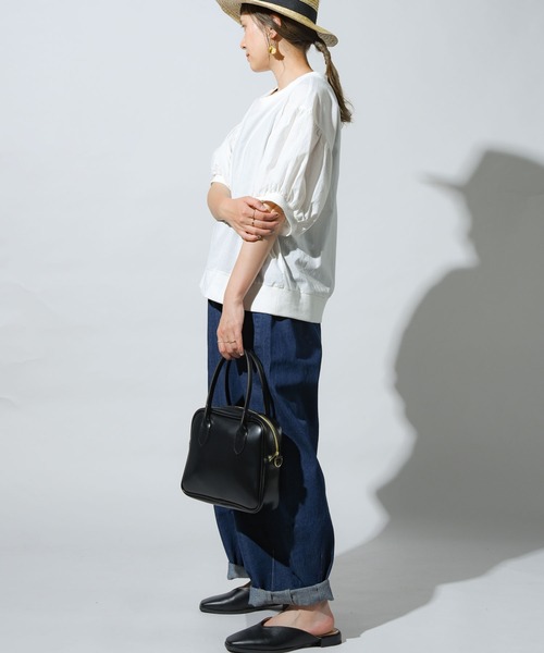 folka（フォルカ）の「【folka(フォルカ)】デニムバルーンパンツ（デニムパンツ・レディース・ブルー/ワンウォッシュ・M/L）」の14枚目の写真