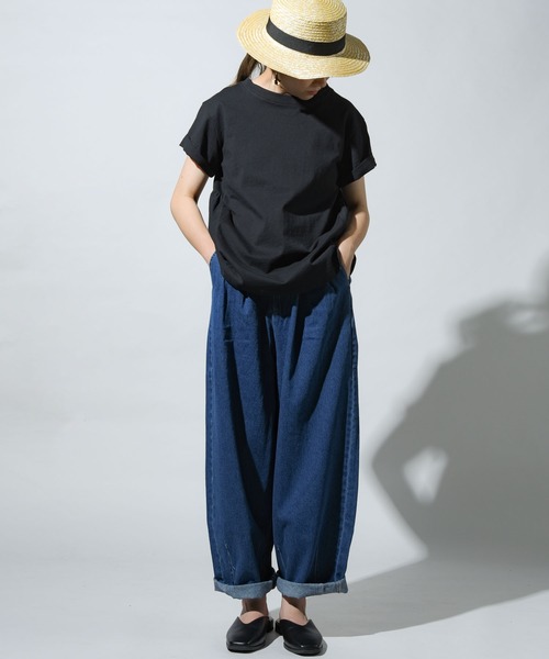 folka（フォルカ）の「【folka(フォルカ)】デニムバルーンパンツ（デニムパンツ・レディース・ブルー/ワンウォッシュ・M/L）」の17枚目の写真