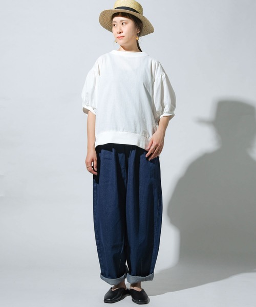 folka（フォルカ）の「【folka(フォルカ)】デニムバルーンパンツ（デニムパンツ・レディース・ブルー/ワンウォッシュ・M/L）」の18枚目の写真