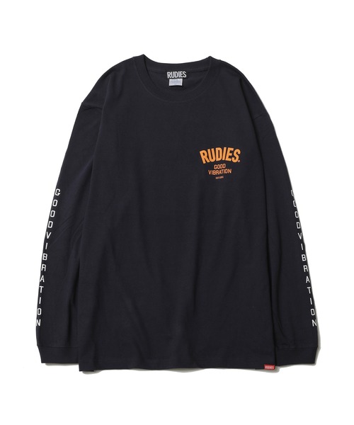 RUDIE'S(ルーディーズ)の「PHAT LS-T(Tシャツ/カットソー・メンズ・ブラック/ホワイト/ネイビー・L/XXL/M/XL/S)」の4枚目の写真