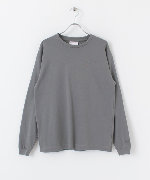 URBAN RESEARCH DOORS(アーバンリサーチドアーズ)の「『別注』Common Noun×DOORS kanaBelgium LONG-SLEEVE TEE(Tシャツ/カットソー・レディース・ホワイト系その他/グレー系その他/ブルー系その他・ONE)」の4枚目の写真