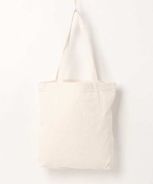Port（ポート）の「ファスナー付き キャンバス トート #（トートバッグ・レディース・ホワイト/ホワイト系その他・FREE）」の6枚目の写真
