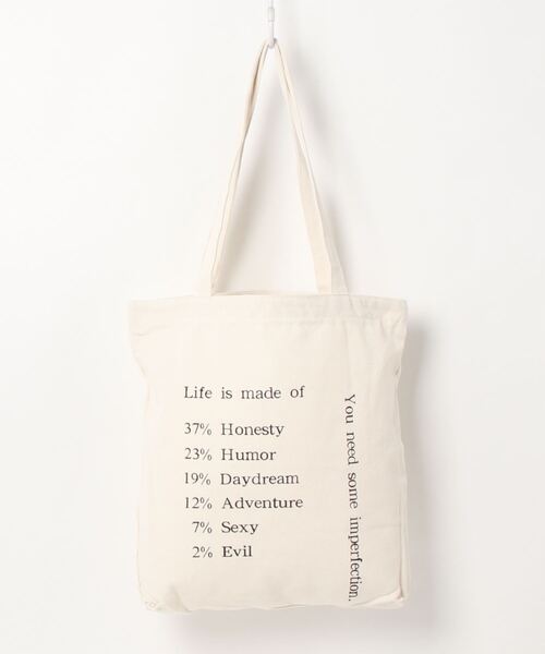 Port（ポート）の「ファスナー付き キャンバス トート #（トートバッグ・レディース・ホワイト/ホワイト系その他・FREE）」の16枚目の写真