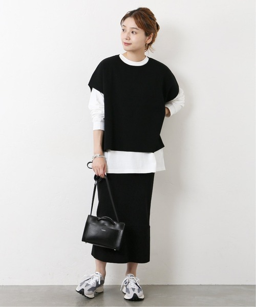 JOURNAL STANDARD(ジャーナルスタンダード)の「ソウバリニットスカート◆(スカート・レディース・ブラック/ブラウン/ベージュ・FREE)」の4枚目の写真