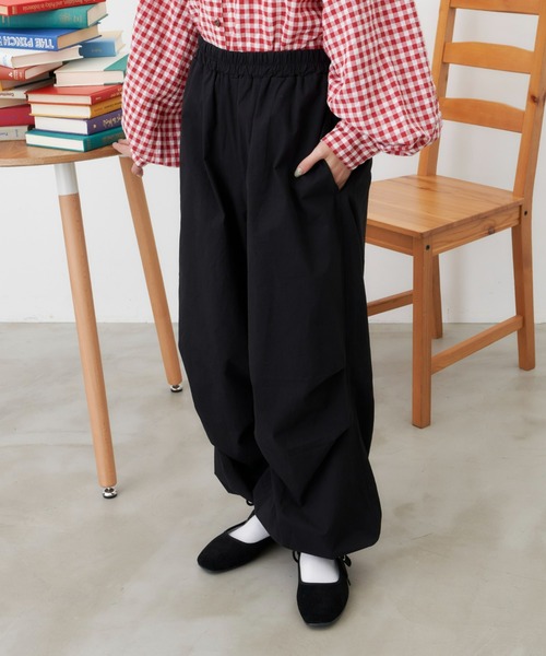 MERLOT（メルロー）の「たっぷりボリュームカーゴパンツ（カーゴパンツ・レディース・カーキ/ブラック・FREE）」の18枚目の写真