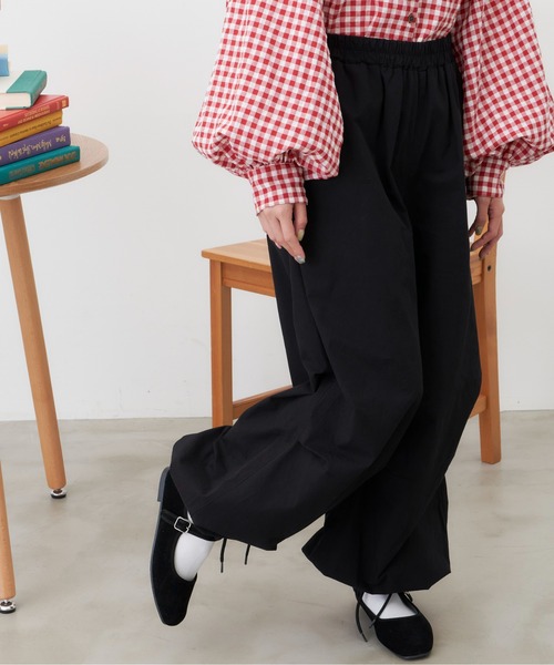 MERLOT（メルロー）の「たっぷりボリュームカーゴパンツ（カーゴパンツ・レディース・カーキ/ブラック・FREE）」の19枚目の写真