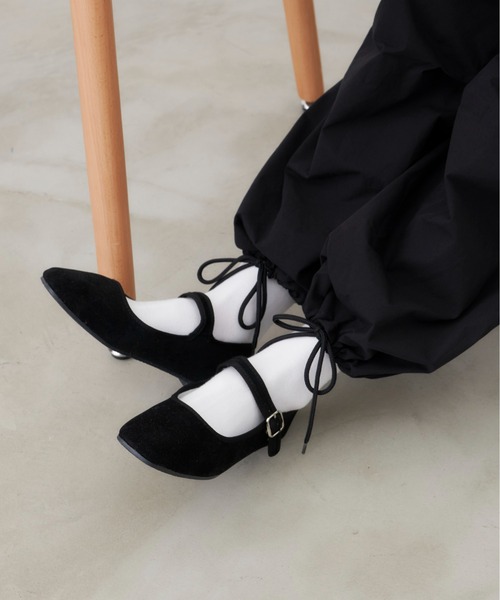 MERLOT（メルロー）の「たっぷりボリュームカーゴパンツ（カーゴパンツ・レディース・カーキ/ブラック・FREE）」の9枚目の写真