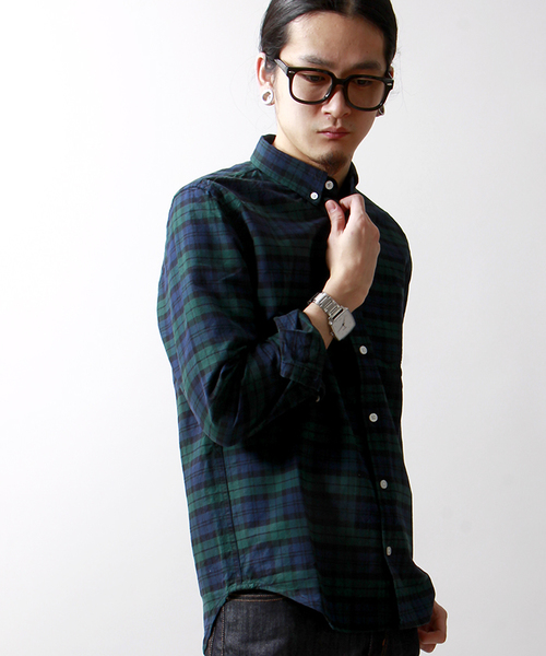 WEGO（ウィゴー）の「WEGO/オックスボタンダウンシャツ（シャツ/ブラウス・メンズ・ホワイト/サックスブルー/ブルー系その他/ライトピンク/その他1/その他2・MEDIUM/LARGE）」の6枚目の写真