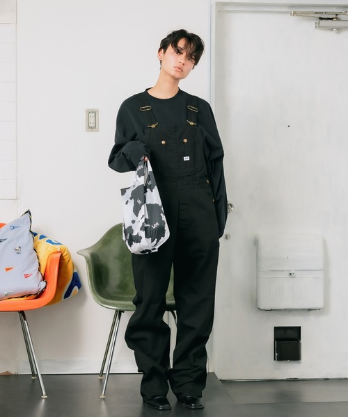 Lee(リー)の「Lee/リー ECO BAG 畳めるエコバッグ 小物 バック 牛柄(エコバッグ/サブバッグ・メンズ・ブラウン/ブラック・FREE)」の3枚目の写真