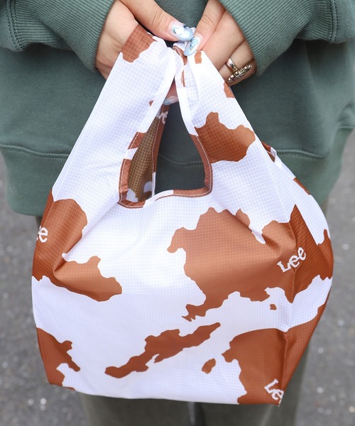 Lee(リー)の「Lee/リー ECO BAG 畳めるエコバッグ 小物 バック 牛柄(エコバッグ/サブバッグ・メンズ・ブラウン/ブラック・FREE)」の19枚目の写真
