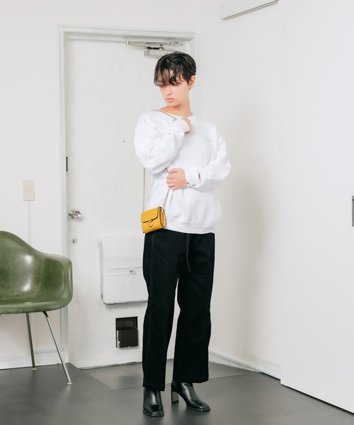 PAYDAY（ペイデイ）の「PAY DAY / ペイ デイ Corduroy Pants パンツ コーデュロイパンツ ウエストベルト（その他パンツ・メンズ・ホワイト/モカ/ブラック/ライトブルー・36/34/32）」の15枚目の写真