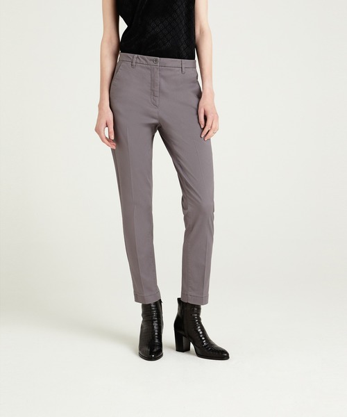 SISLEY(シスレー)の「ストレッチシガレットパンツ(その他パンツ・レディース・ダークグリーン/グレー/ブラック/ライトベージュ・40/42/44/38)」の3枚目の写真