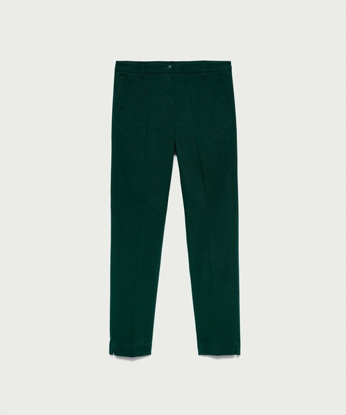 SISLEY(シスレー)の「ストレッチシガレットパンツ(その他パンツ・レディース・ダークグリーン/グレー/ブラック/ライトベージュ・40/42/44/38)」の7枚目の写真
