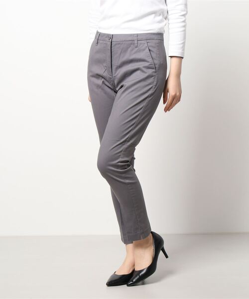 SISLEY(シスレー)の「ストレッチシガレットパンツ(その他パンツ・レディース・ダークグリーン/グレー/ブラック/ライトベージュ・40/42/44/38)」の10枚目の写真