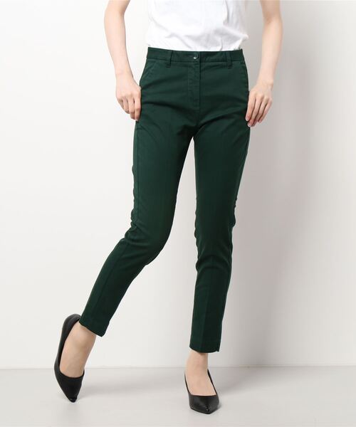 SISLEY(シスレー)の「ストレッチシガレットパンツ(その他パンツ・レディース・ダークグリーン/グレー/ブラック/ライトベージュ・40/42/44/38)」の9枚目の写真