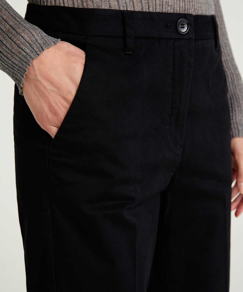 SISLEY(シスレー)の「ストレッチシガレットパンツ(その他パンツ・レディース・ダークグリーン/グレー/ブラック/ライトベージュ・40/42/44/38)」の12枚目の写真