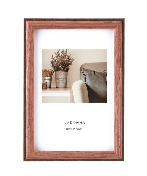 LADONNA（ラドンナ）の「アバンティフォトフレーム ＤＦ８５－Ｐ（フォトフレーム・レディース・ダークブラウン/ネイビー/アイボリー・FREE）」の2枚目の写真