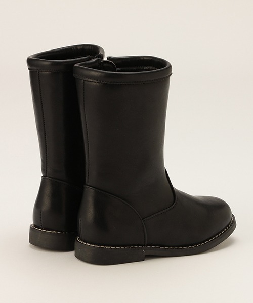 petit main（プティマイン）の「ロングブーツ（ブーツ・キッズ・ブラック・19cm/17cm/18cm）」の4枚目の写真