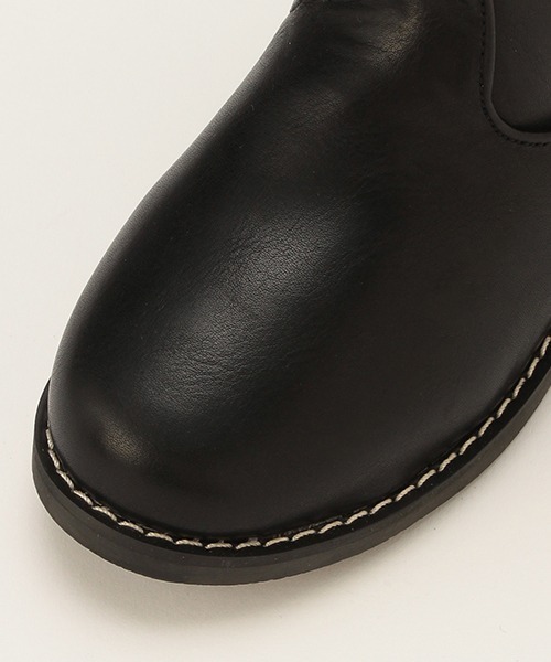 petit main（プティマイン）の「ロングブーツ（ブーツ・キッズ・ブラック・19cm/17cm/18cm）」の5枚目の写真