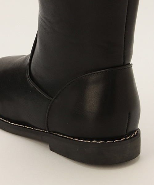 petit main（プティマイン）の「ロングブーツ（ブーツ・キッズ・ブラック・19cm/17cm/18cm）」の6枚目の写真