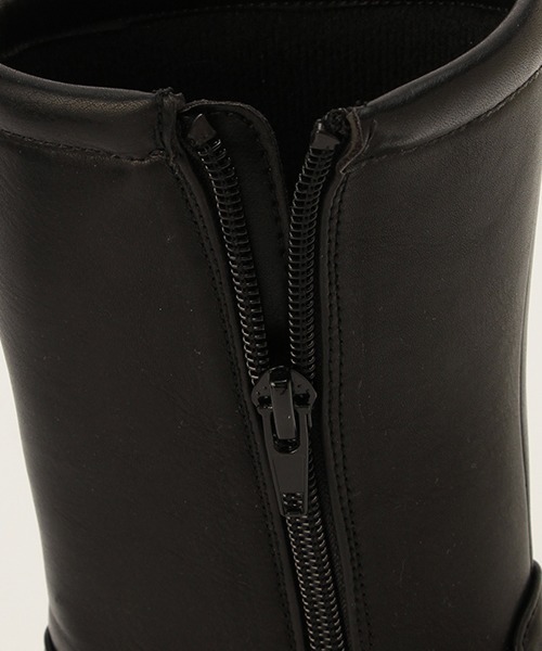 petit main（プティマイン）の「ロングブーツ（ブーツ・キッズ・ブラック・19cm/17cm/18cm）」の8枚目の写真