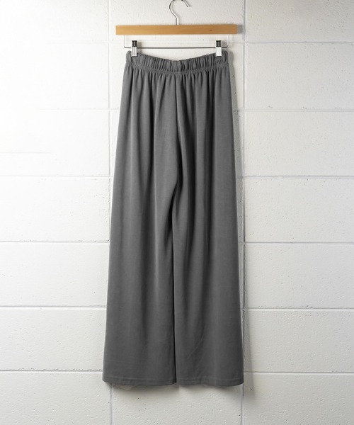 me+em select（ミームセレクト）の「スムースカットイージースラックス（スラックス・レディース・ブラック/ブラウン/グレー・FREE）」の6枚目の写真