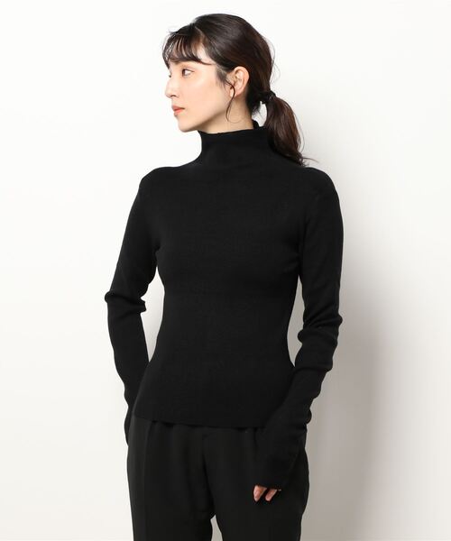 KOBE LETTUCE（コウベレタス）の「もっちりハイネックニットトップス（ニット/セーター・レディース・ホワイト系その他/ブラック/グリーン/ブラウン系その他・FREE）」の11枚目の写真