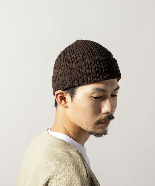 halo commodity(ハロ コモディティー)の「【halo Commodity/ハロ コモディティー】Half Thick Watch ワッチ ニット帽(ニットキャップ/ビーニー・メンズ・チャコールグレー/ブラック/ブラウン/オレンジ・FREE)」の12枚目の写真